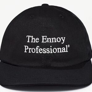 ennoy PROFESSIONAL COTTON CAP (BLACK) エンノイ キャップ ブラック