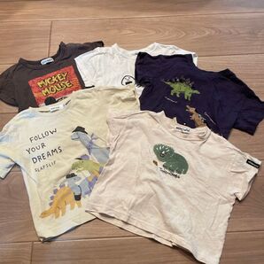 Tシャツ 5枚セット 90センチ