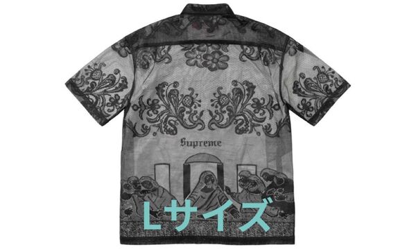 Supreme Last Supper Lace S/S Shirt "Black" シュプリーム シャツ 25SS L