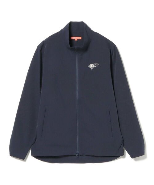 【新品未使用】ビームスゴルフ ストレッチブルゾン Lサイズ ネイビー