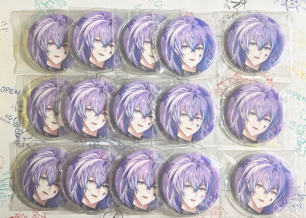 にじさんじ HEROES 1st Anniversary 1周年 Dytica 星導ショウ 缶バッジ 15個セット