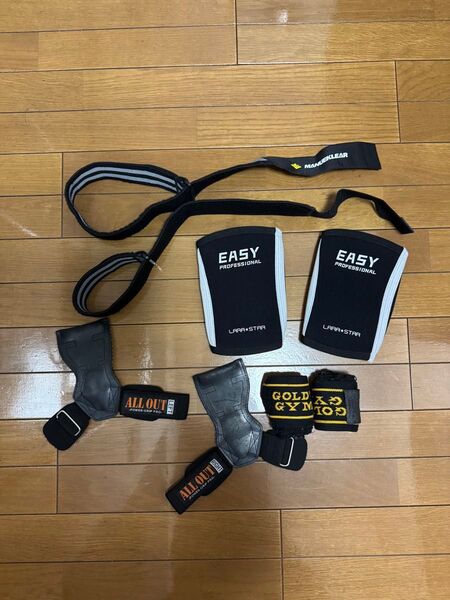 トレーニングギアセット ゴールドジム オールアウト…