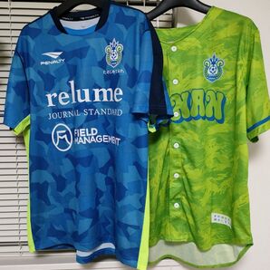 湘南ベルマーレ PENALTY プラクティスシャツ & グリーンオーシャンナイトSHONANユニ