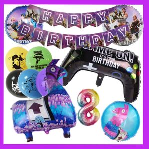 誕生日フォートナイトバルーン ラマバルーン