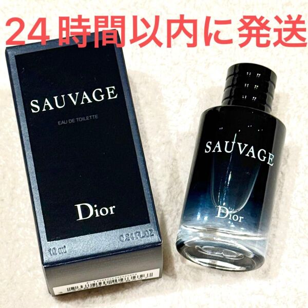 新品未使用☆Christian Dior クリスチャン ディオール ソヴァージュ SAUVAGE 香水 10ml オードゥトワレ