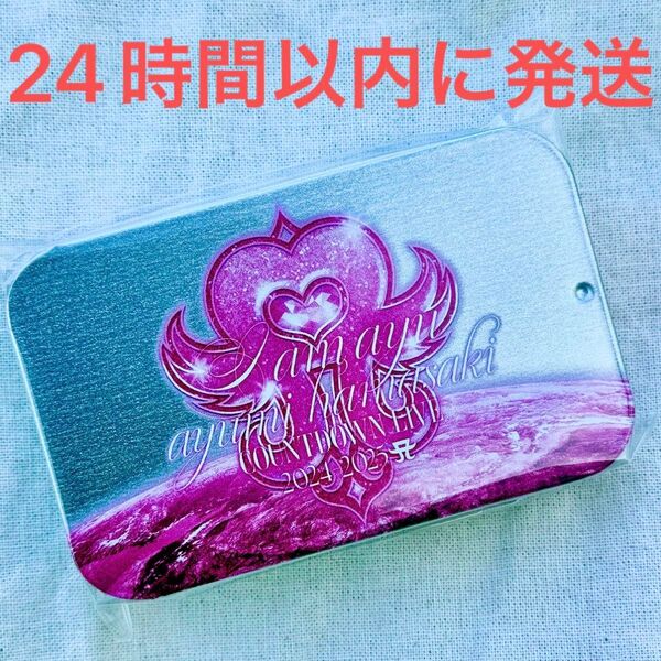 新品限定レア☆浜崎あゆみ タブレットミント カプセルトイ ガチャ ミント缶 ピンク シルバー 非売品 CDL 2024-2025