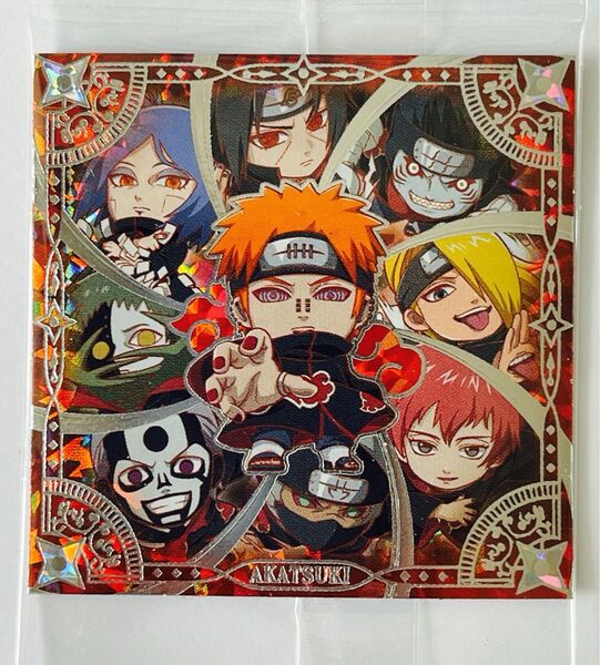 NARUTO 疾風伝 忍界シールウエハース vol.4 CR 暁