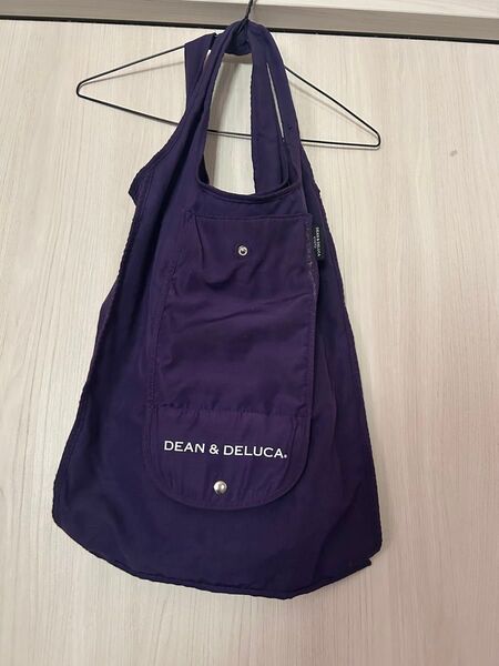 DEAN&DELUCA ショッピングバッグ 紫 難あり