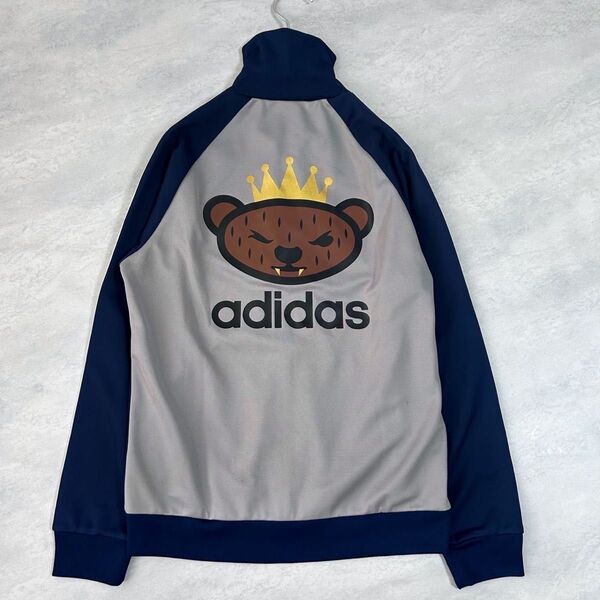 アディダス× NIGO トラックジャケット Mサイズ スリーストライプ クマ