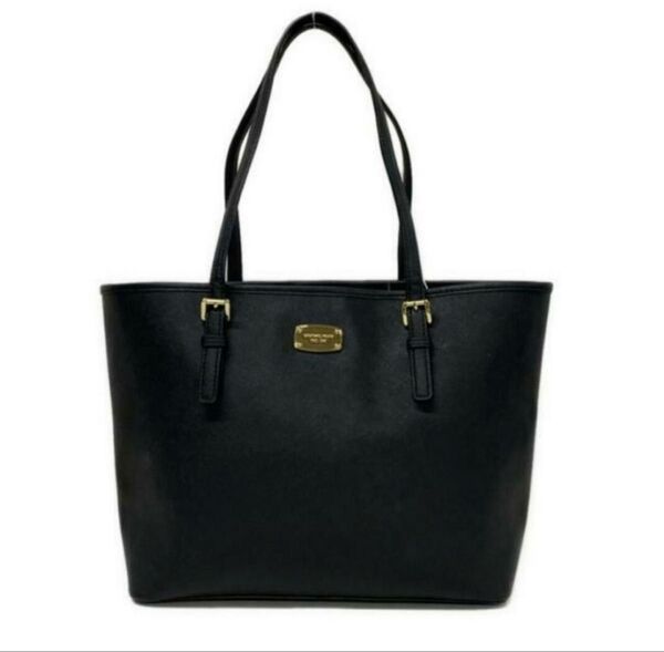 MICHAEL KORS(マイケルコース) トートバッグ - 黒 レザー