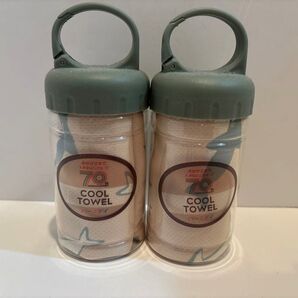 【新品未開封】最終値下げ!値下げ不可!バースデイ フタフタ ボトル付き冷感タオル 白(2点セット)