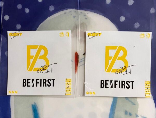 BE:FIRST ハッシュタグ ステッカー GRIT ハッシュタグキャンペーンステッカー 2枚