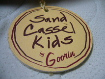 Goorin Sand Cassel Kids 帽子 ぼうし キャップ サイズ52～54㎝ 後部ゴム収縮 ブラウン 刺繍 レアなデザイン 高価なもの 家庭保管品 未使用_画像7