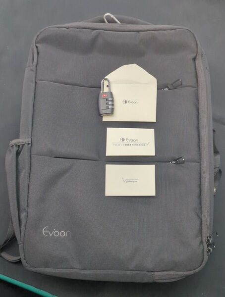 Evoon 3.0(エボーン)ビジネスリュック3.0 ブラック 公式サイト購入品 使用回数1回 未使用に近い