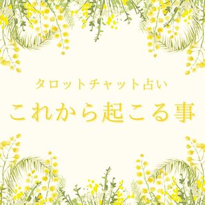 タロットチャット占い これから起こる事