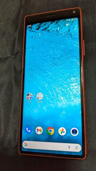 SIMロック解除済み Xperia 8 SOV42 6.0インチ メモリー4GB ストレージ64GB オレンジ au