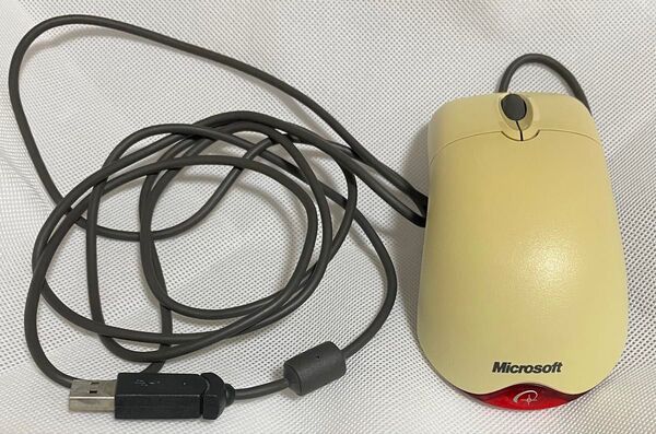 Microsoft マイクロソフト マウス Wheel Mouse Optical USB and PS/2 Compatible