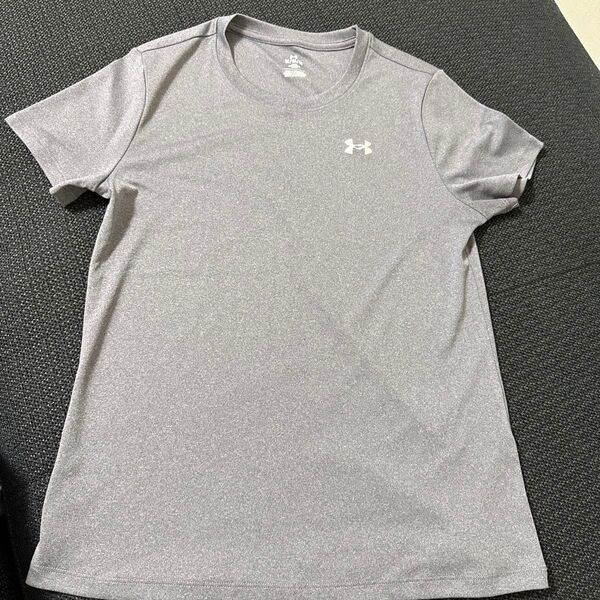 アンダーアーマー 半袖 トレーニングシャツ Tシャツ グレー Mサイズ