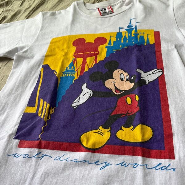 ヴィンテージDisney ミッキーマウス Tシャツ Sサイズ 古着 USA アメリカ製
