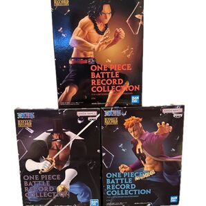 ワンピース BATTLE RECORD COLLECTION フィギュア ビスタ マルコ エース
