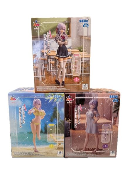 時々ボソッとロシア語でデレる隣のアーリャさん Luminasta フィギュア 水着 制服 ワンピース