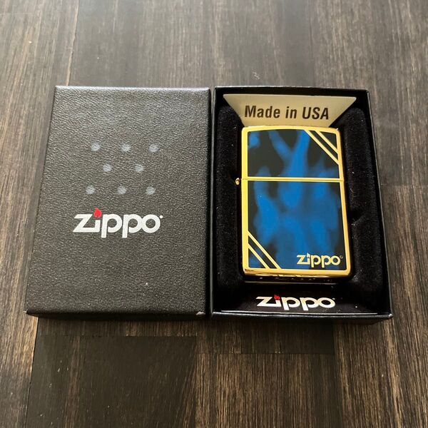 Zippo ジッポー ライター ブルー