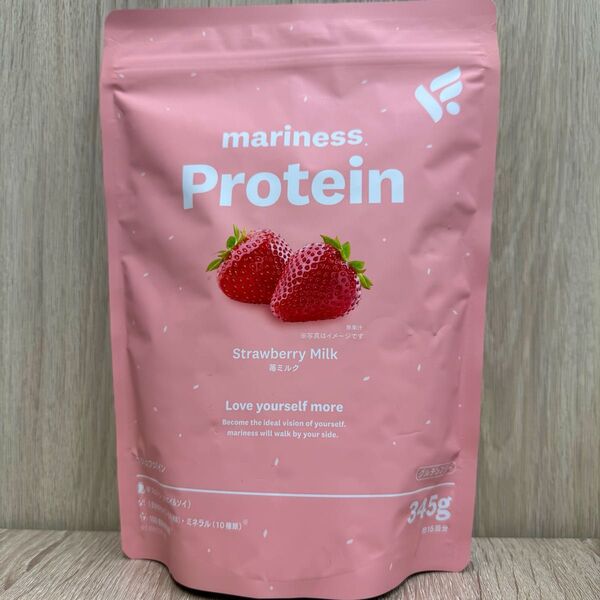 マリネスプロテイン mariness Protein ストロベリーミルク 345