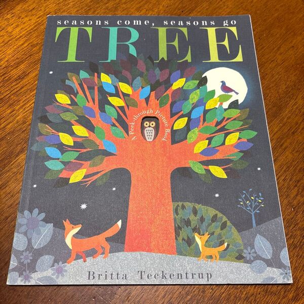 Tree Seasons Come, Seasons Go 英語 絵本 しかけ