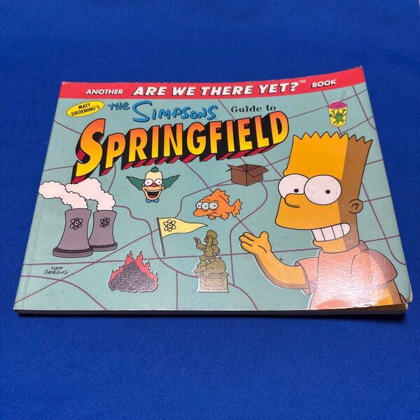 洋書 the SIMPSONS Guide to SPRINGFIELD 英語