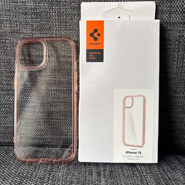 Spigen iPhone 15 ケース クリア 耐衝撃 米軍MIL規格取得