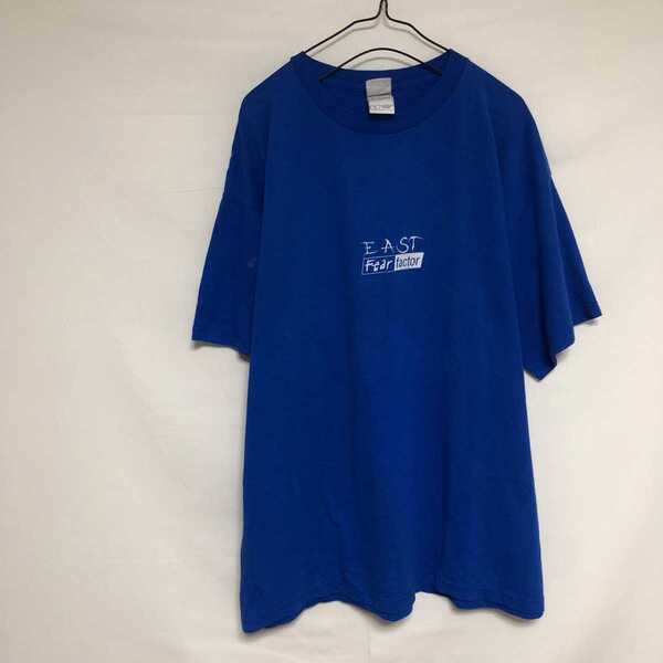 FRUIT OF THE ROOM Tシャツ ミニロゴ タイガー マリン ブルー 青色