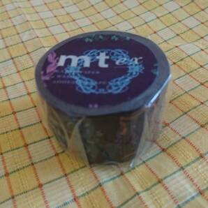 mt ex マスキングテープ 30mm 10m 1ロール メッセージカード 飾り罫 紺色 青系 ブルー系 mtex マステ 太い