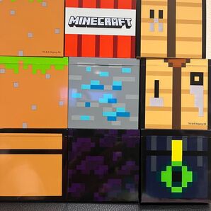 フリューくじ MINECRAFT マインクラフト マイクラ【新品未使用】【ブロックデザイン、ラバーストラップセット】