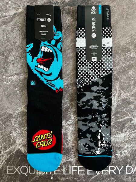 スタンス ソックス 靴下 STANCE 2足セット 男女兼用