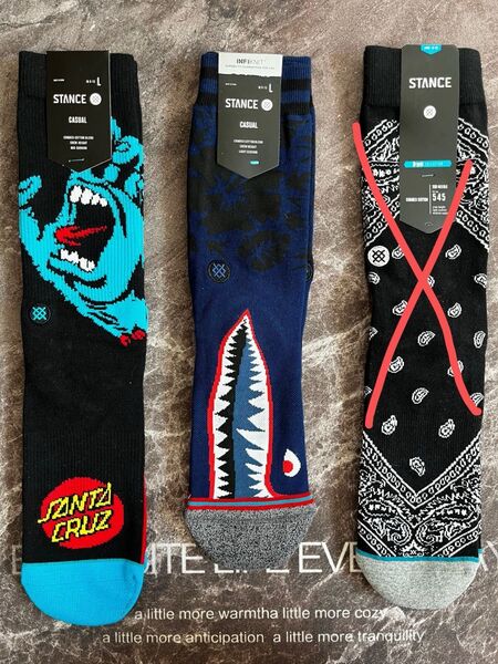 スタンス ソックス 靴下 STANCE 2足セット 男女兼用