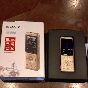 SONY ICレコーダー ICD-UX575F ゴールド