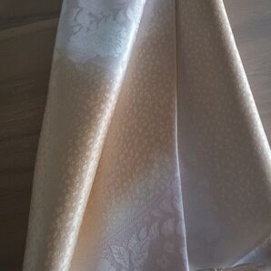 帯揚げ 正絹 金茶 ピンクグリーン白 グラデーション 25E-27