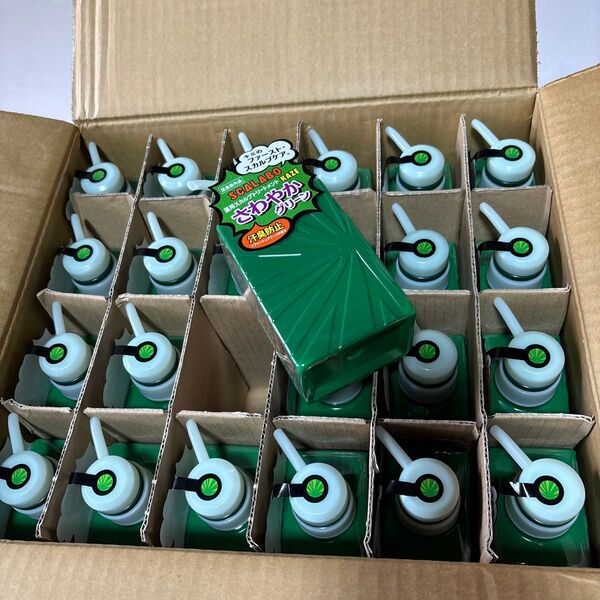 SCALABO 薬用スカルプトリートメント KAZE まとめ売り24本 さわやかグリーン