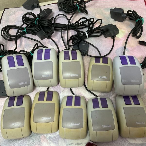 スーパーファミコン マウス 10個 スーファミ SFC