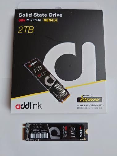 addlink S85 2TB ad2TBS85M2P PCIe GEN4X4 M.2 2280 SSD 6000MB/s