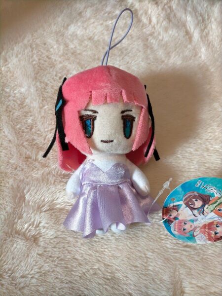 映画 五等分の花嫁 ウエディング ぬいぐるみ マスコット ストラップ 中野二乃