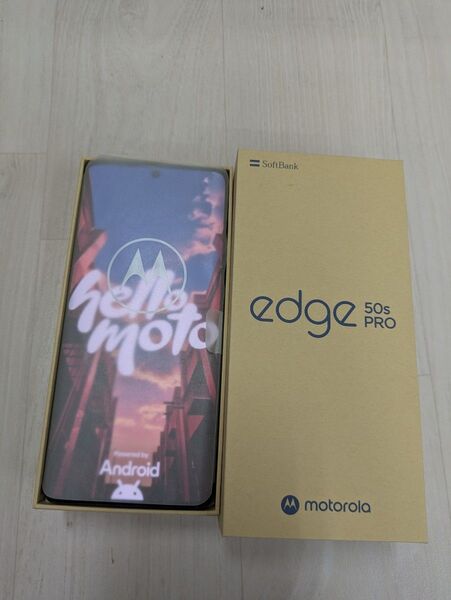 motorola edge 50s pro ブラック SIMフリー モトローラ新品未使用