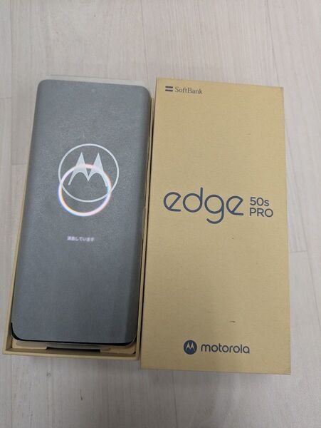 motorola edge 50s pro バニラクリーム SIMフリー新品未使用 モトローラ