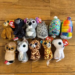 マックハッピーセットおもちゃ TY 11個まとめ売り せかいのどうぶつのぬいぐるみ