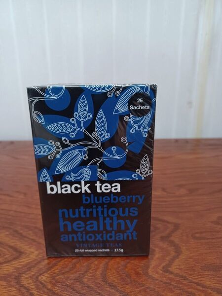 世界三大紅茶の一つウバ茶 !! スリランカ BLACK TEA ブルーベリー 25P / 1箱 未使用。未開封。