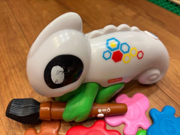 Fisher-Price フィッシャープライス カラースキャナー バイリンガル・de・カメレオン 日本語 英語