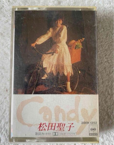 松田聖子 カセットテープ Candy 野ばらのエチュード