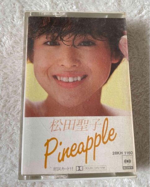 松田聖子 カセットテープ Pineapple パイナップル 渚のバルコニー