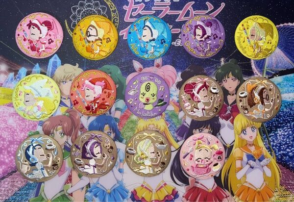 おジャ魔女どれみ 刺繍缶バッジ コンプリート