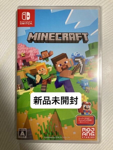 【新品未開封品】マインクラフト Nintendo Switch Minecraft シュリンク付き